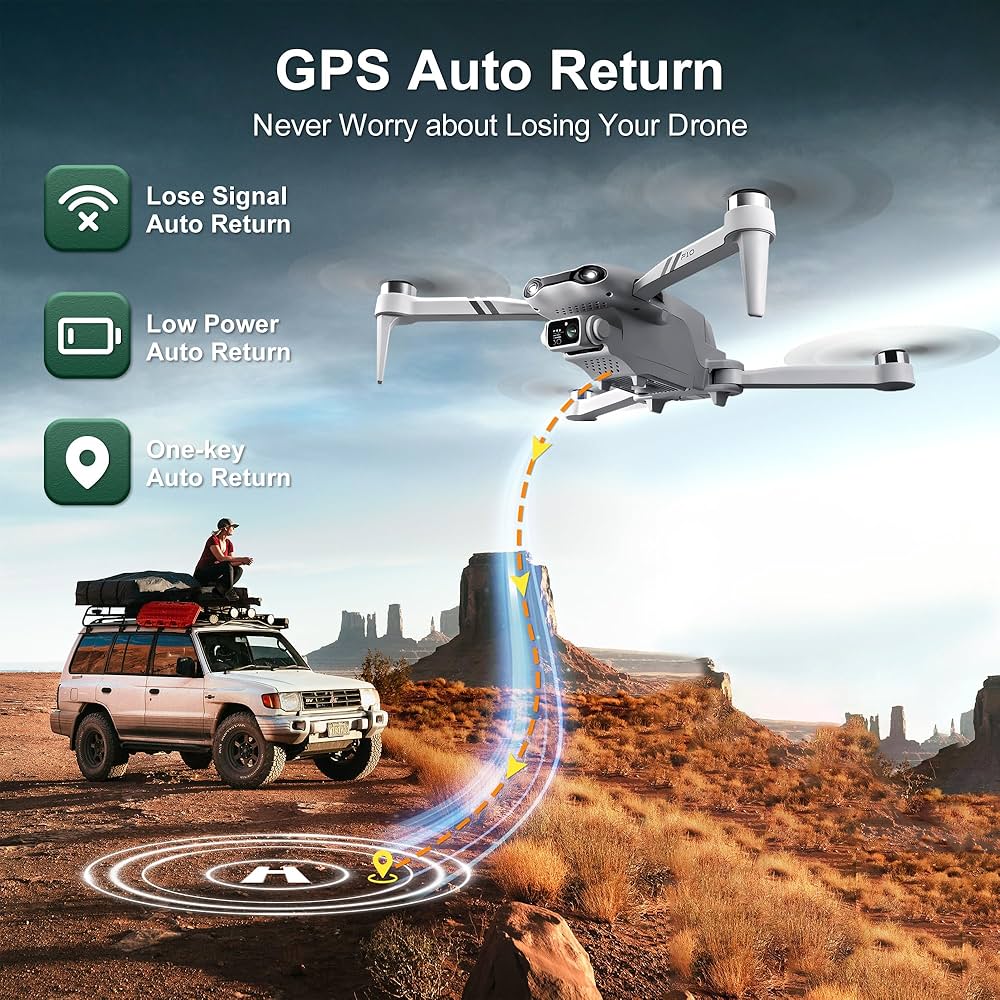 Amazon.com: Drone with Camera for Adults, 4K UHD GPS RC